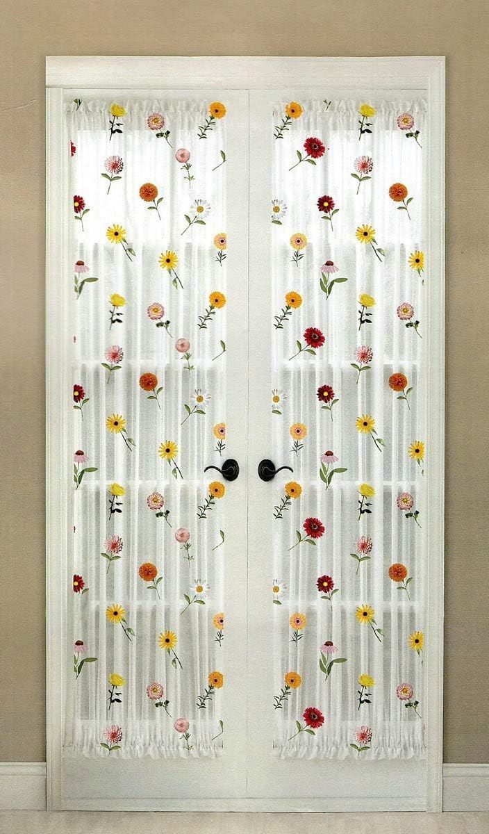 Coppia Tende Su Misura per Finestra e Portafinestra | Larghezza 60/80 cm | Lunghezza Personalizzata | Art. 502