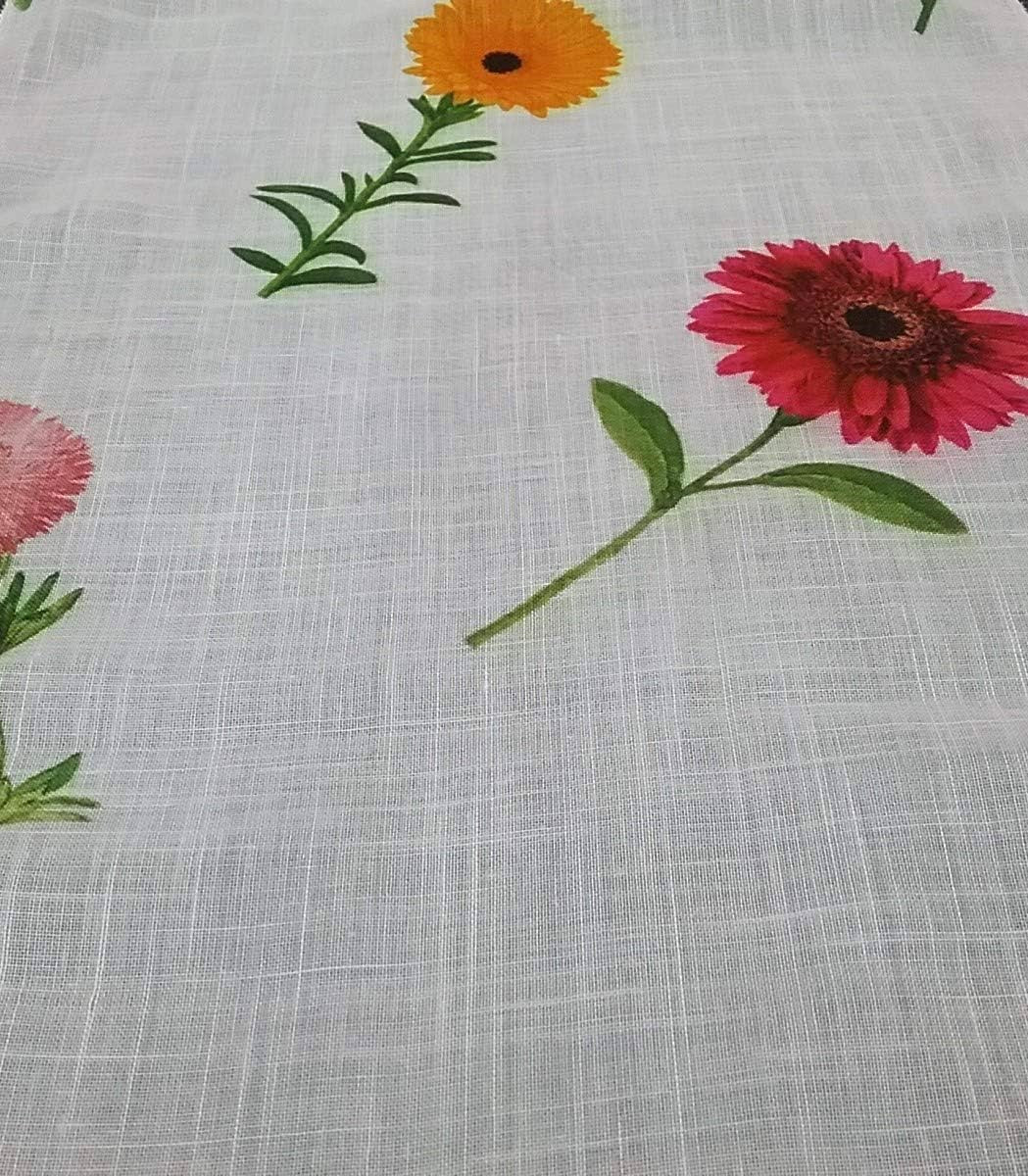 Coppia Tende Su Misura per Finestra e Portafinestra | Larghezza 60/80 cm | Lunghezza Personalizzata | Art. 502