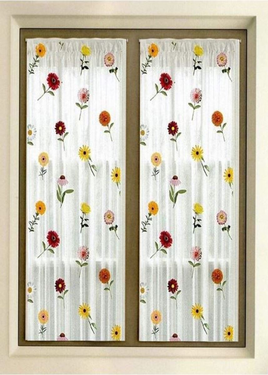 Coppia Tende Su Misura per Finestra e Portafinestra | Larghezza 60/80 cm | Lunghezza Personalizzata | Art. 502