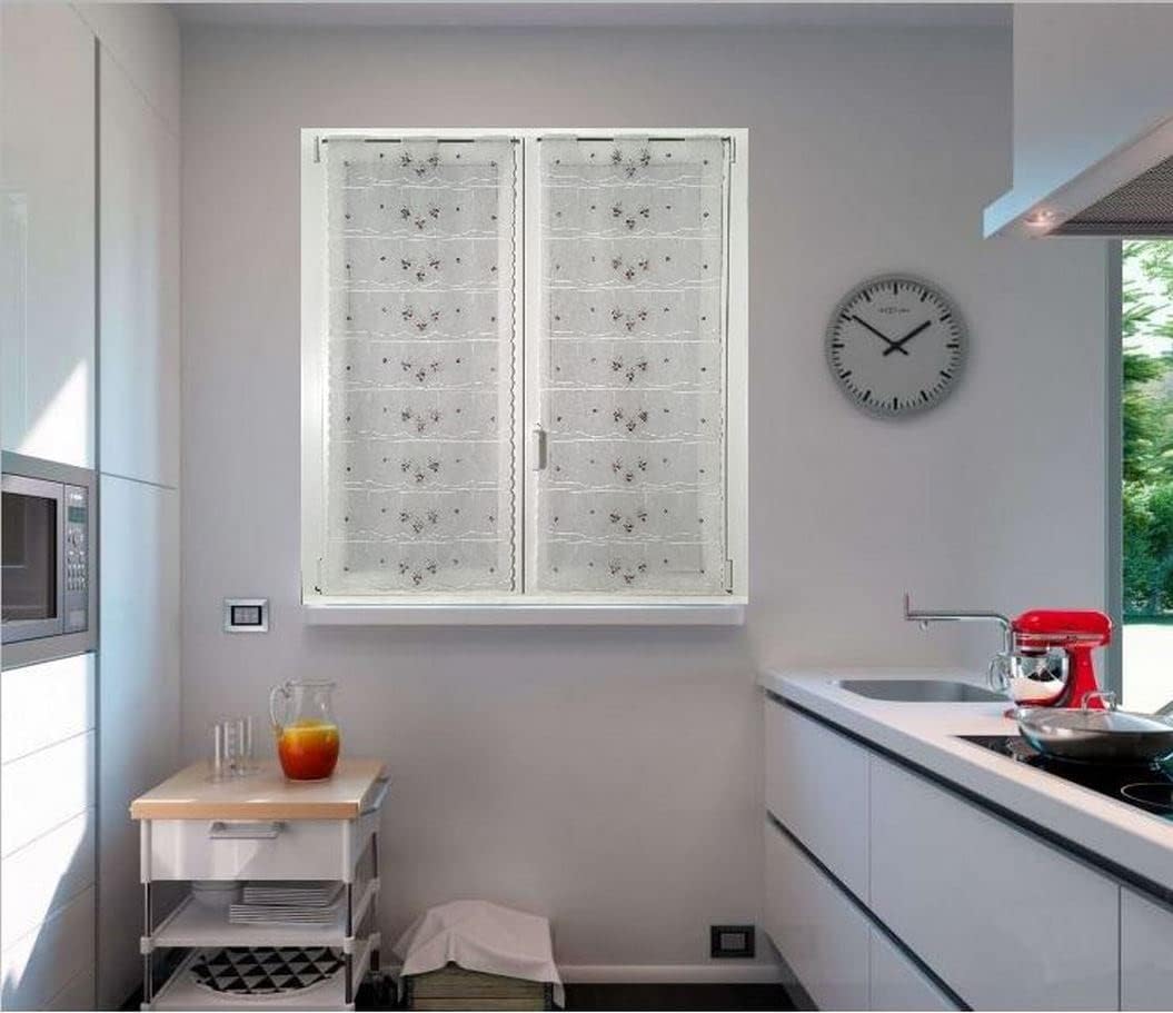 Tende per finestra e Porta - pannello larghezza cm 45-60-90 - altezza individuale - colore lilla-art.707