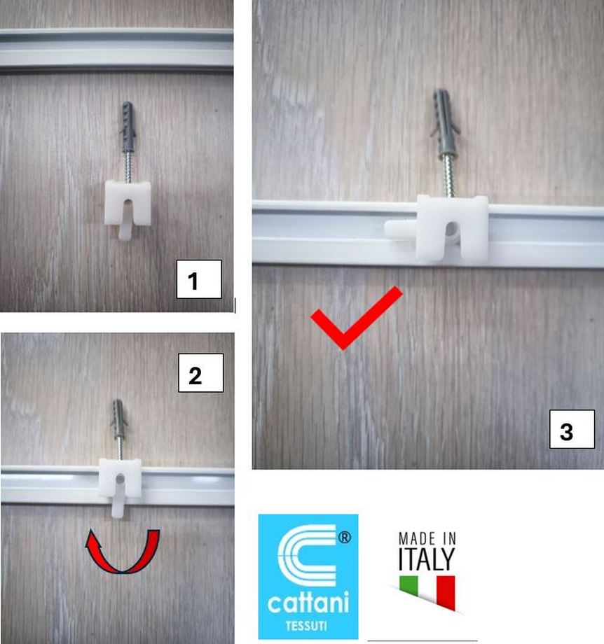 Come applicare i supporti di fissaggio al binario per tende – guida al montaggio semplice