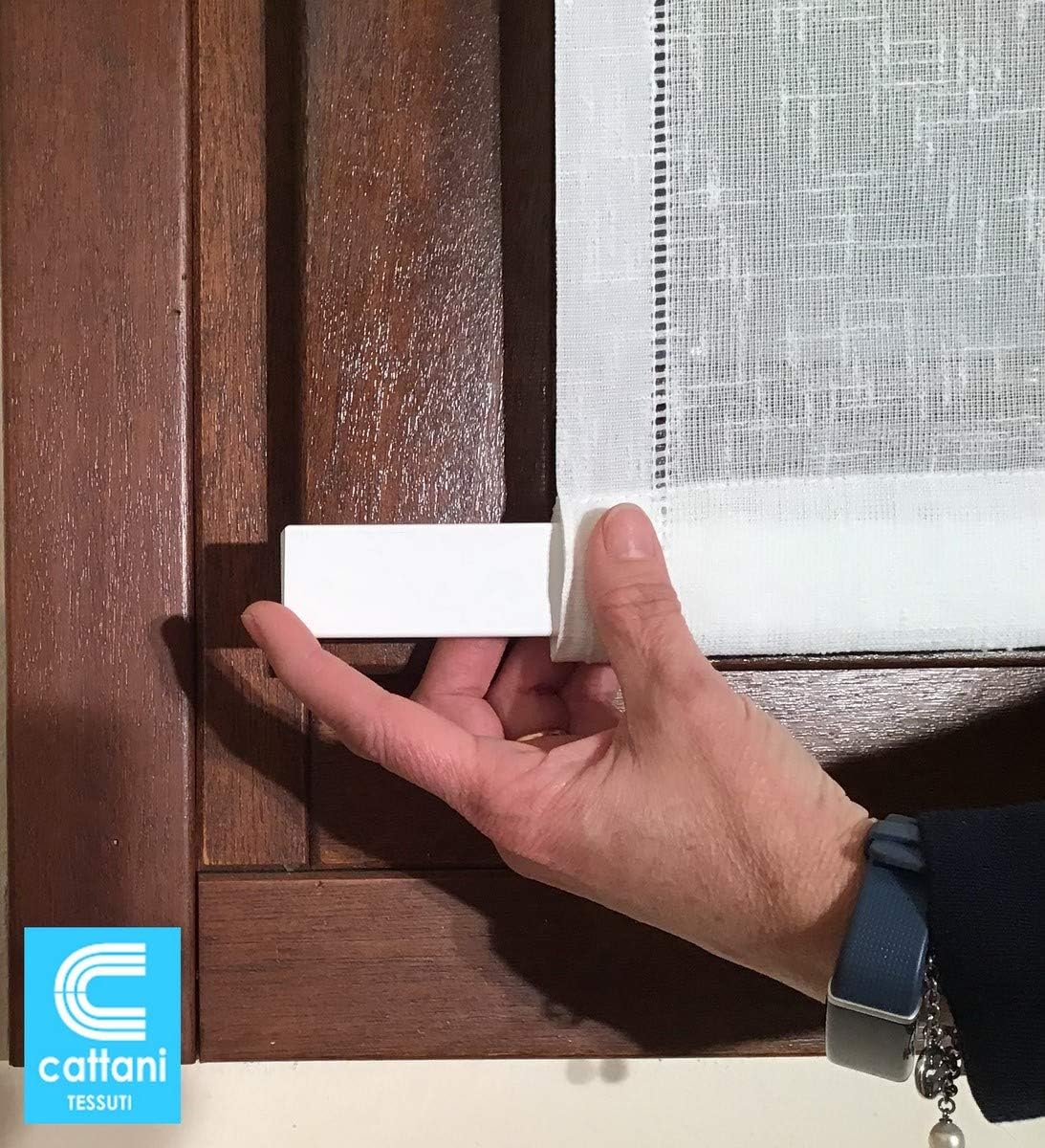 Tende a Pacchetto Su Misura per Finestre e Porte – Tessuto Ajour – Larghezza 30–90 cm