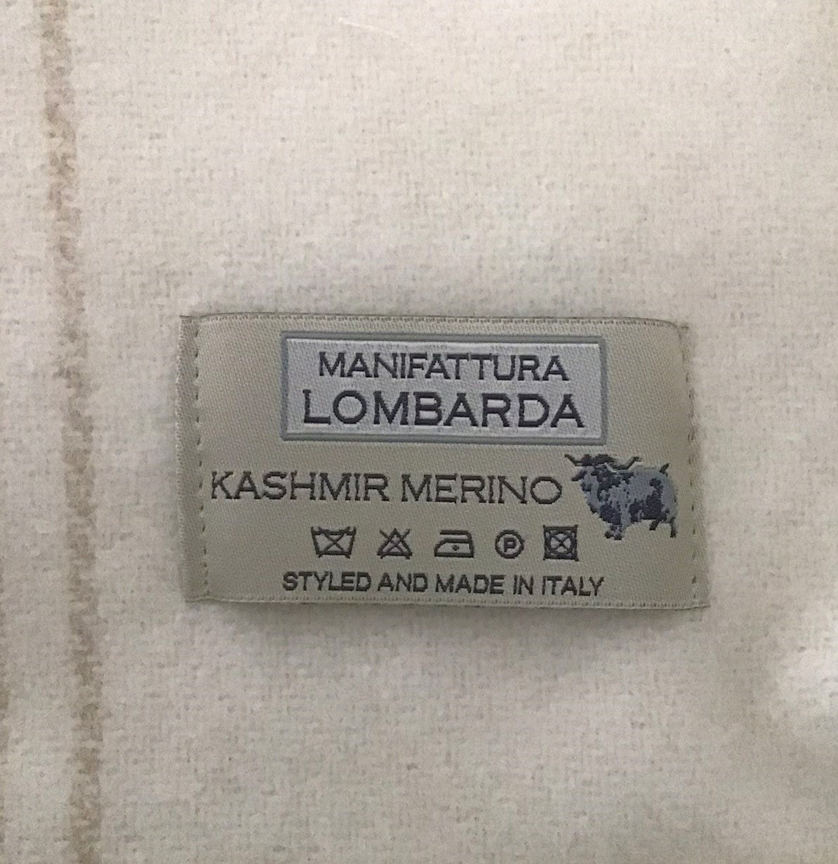 Coperta matrimoniale in cachemere e merino - misura 260x220 cm