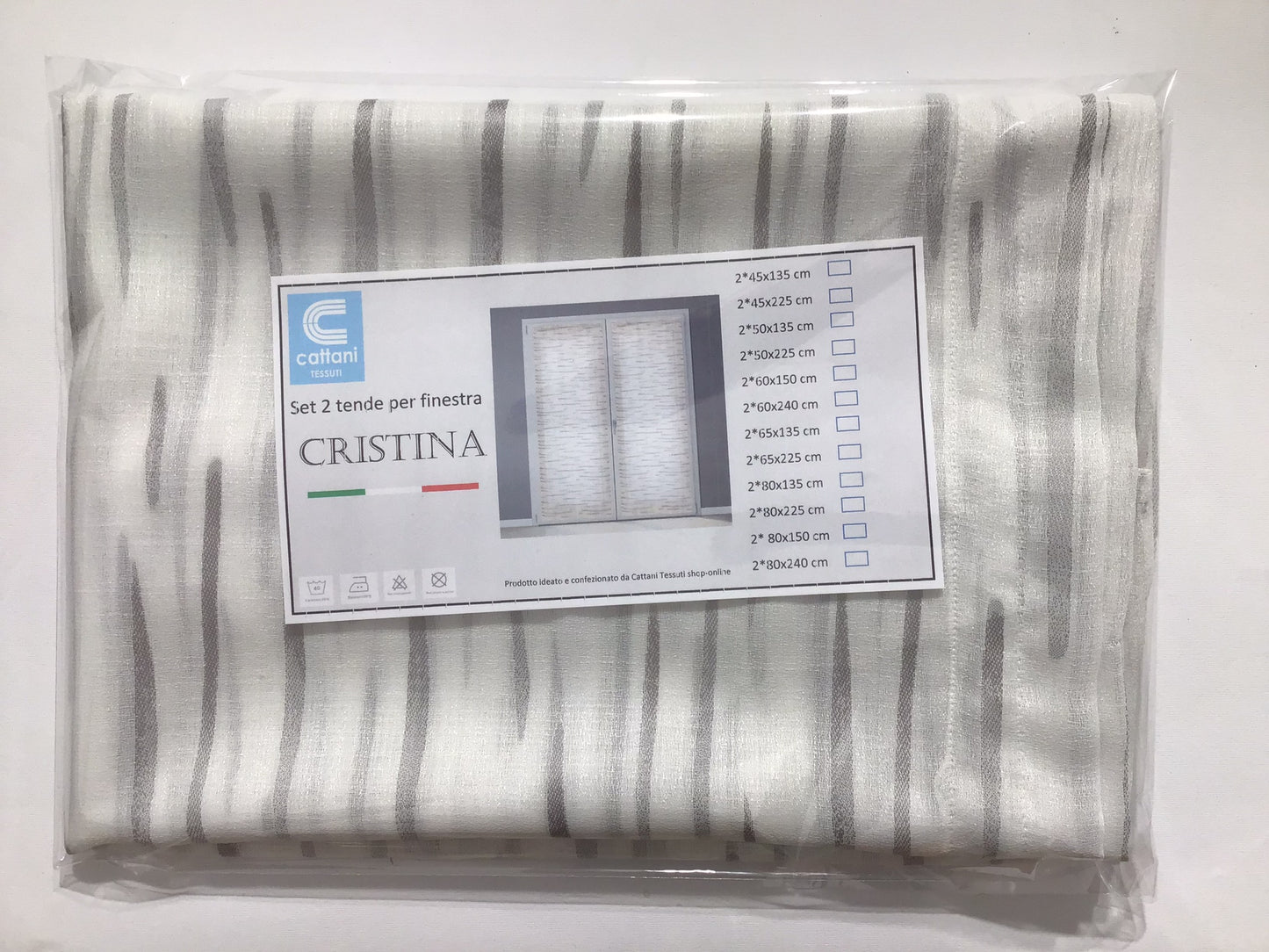 Tendine a Pannello per Finestre e Porte – Tessuto Jacquard – Larghezza 45–80 cm – Tende Su Misura
