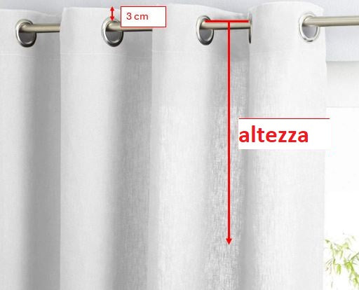 tende cameretta bambini su misura- larghezza 200x290 cm - lunghezza personalizzata