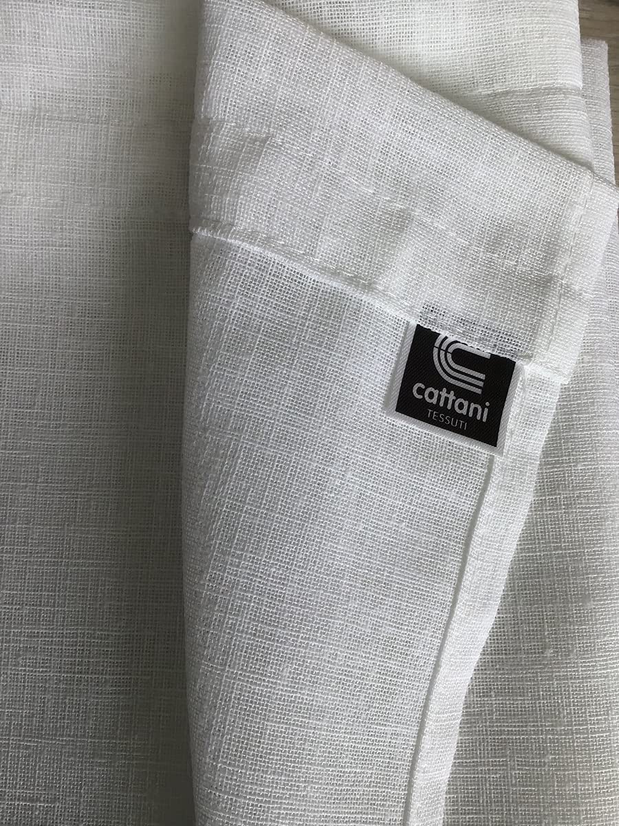 Tendine a Pannello a Vetro Bianco Effetto Lino – Su Misura – Larghezza 30–120 cm – Lunghezza Personalizzata – art.600