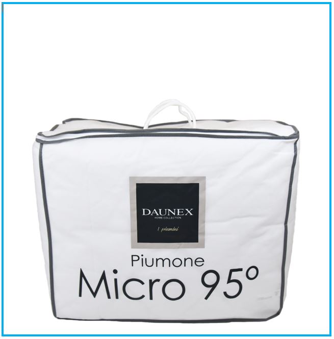 Piumino anallergico Daunex Micro 95° light