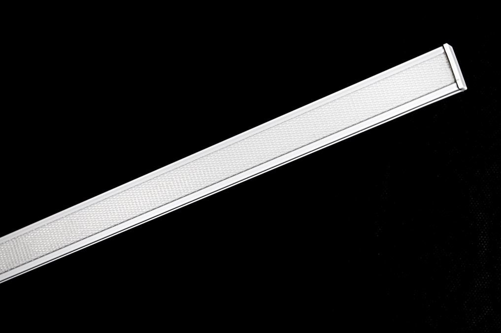 Binario Completo per Tende a Pannello a Finestra-Larghezza da cm 40 a 100 - Profilo velcrato+Supporti Senza forare la Finestra