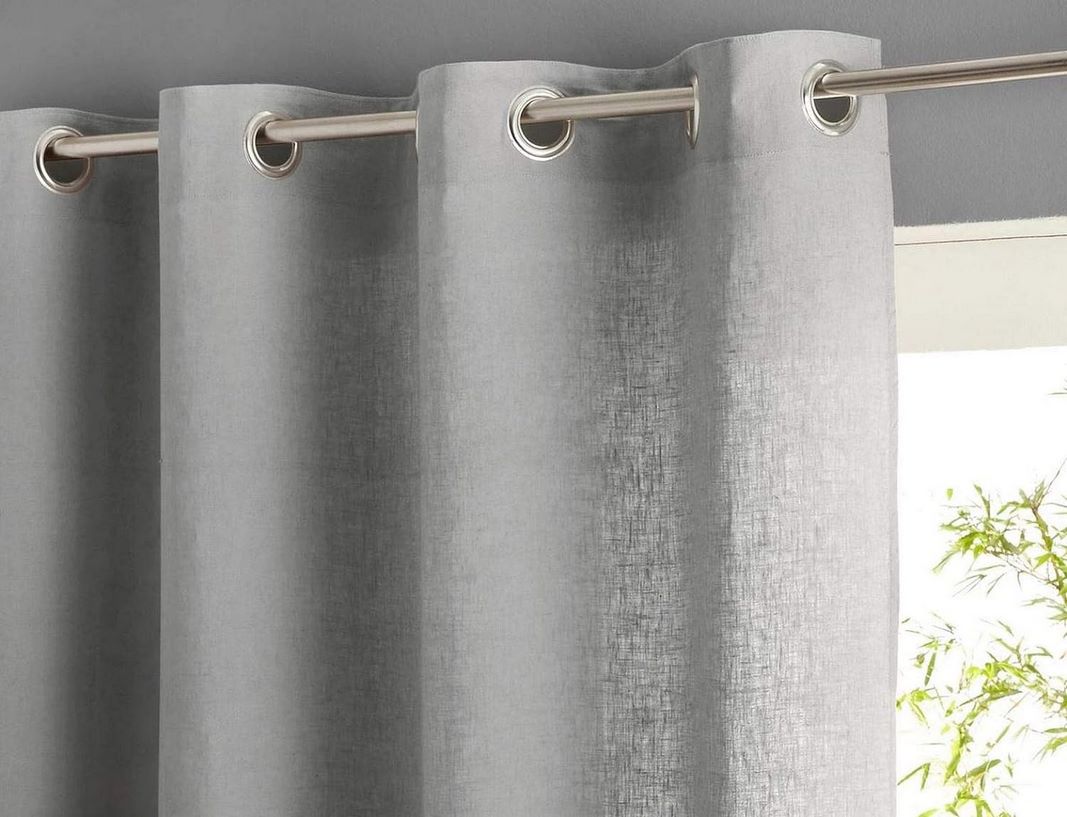 Tende trasparenti con occhielli - 1 pannello - larghezza 200 cm altezza da 180 a 280 cm - tende soggiorno salotto camera - art solibra