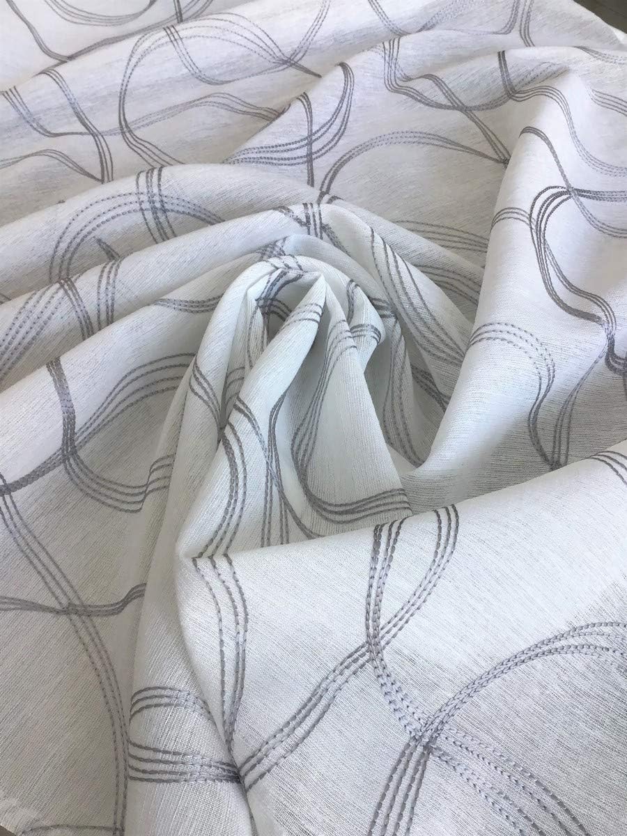 Coppia Tendine Su Misura per Finestra e Porta a Vetro | Larghezza 60-80-90 cm | Art. 510
