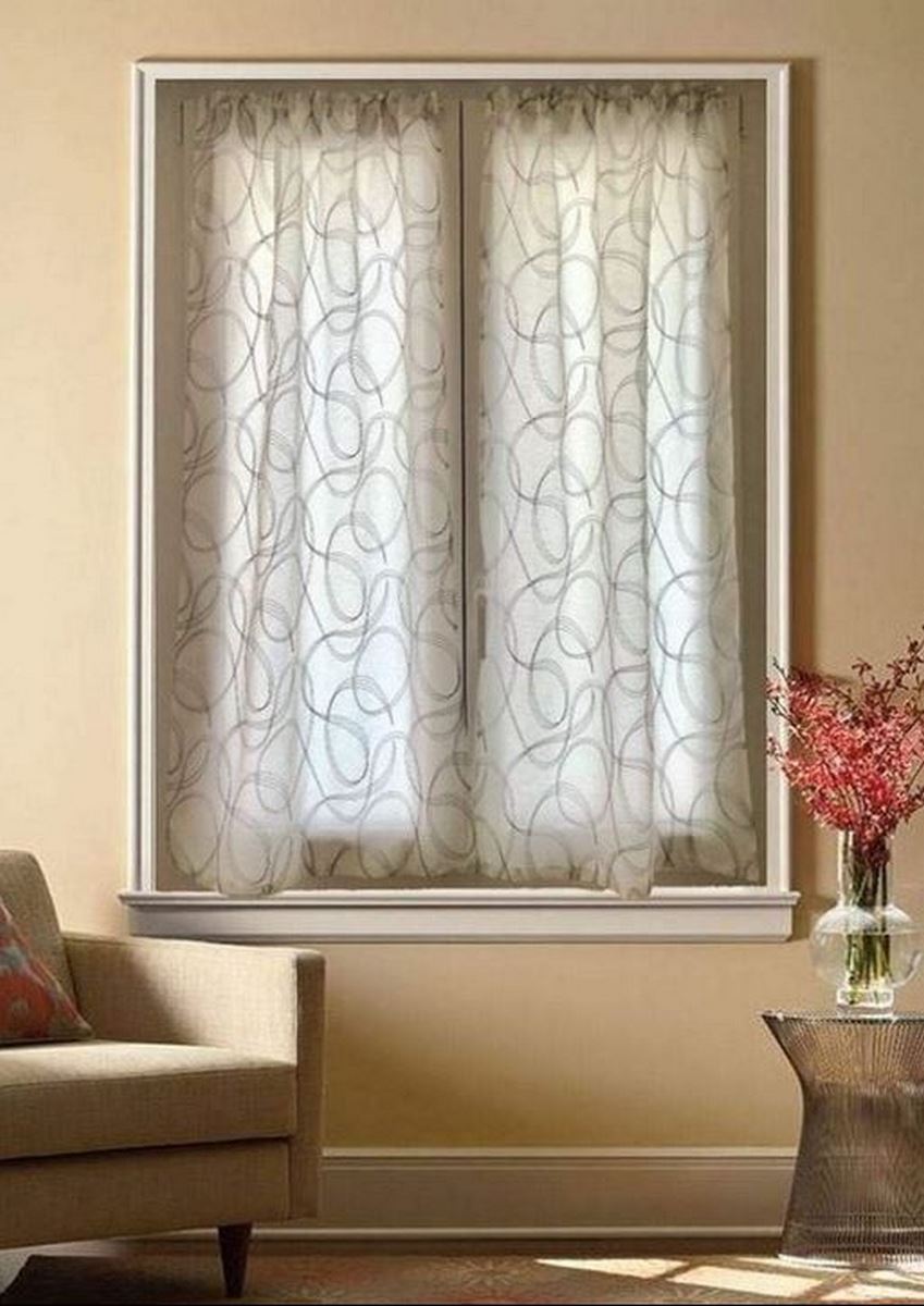 Coppia Tendine Su Misura per Finestra e Porta a Vetro | Larghezza 60-80-90 cm | Art. 510
