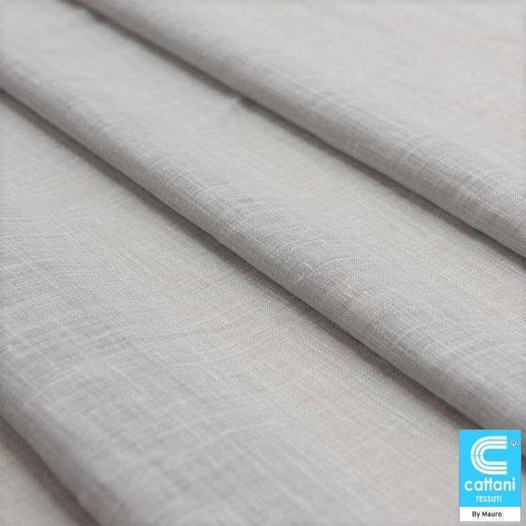 Tende per interno su misura a pieghe fisse cucite - colore grigio-art.400