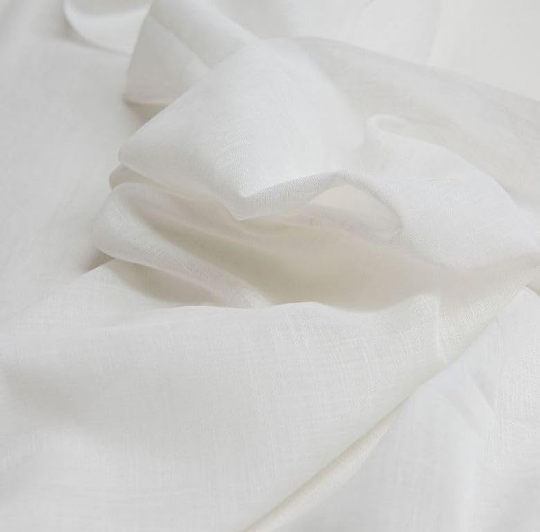 Tende per interno su misura a pieghe fisse cucite - colore bianco-art.402