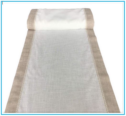 Tende per finestre - pannello - vendita a metro - larghezza Cm 40-45-50-55-60-65-70-80-90 - bianco/corda-art.110