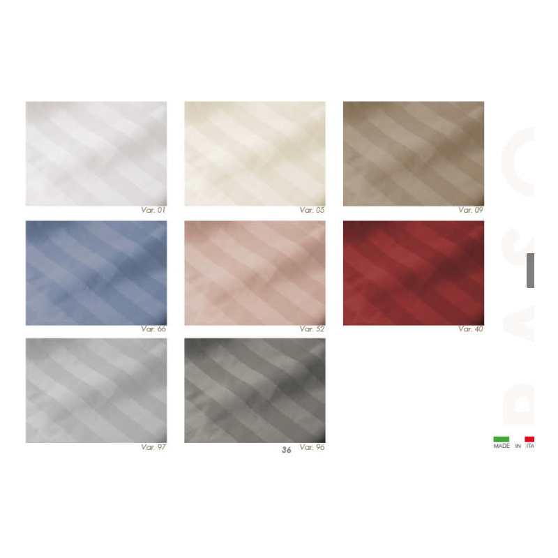 Completo letto lenzuola matrimoniale maxi in raso di puro cotone - colore beige chiaro