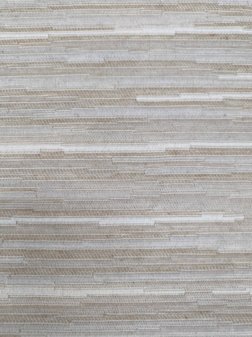 Copriletto Matrimoniale Mezza Stagione ed Estivo - Tessuto Jacquard Matelassé - Beige