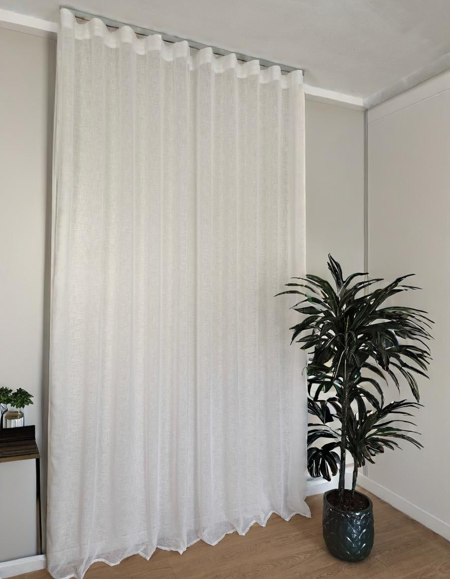 TENDEEVOLUTION Binario Tenda a Pacchetto per Interni in Alluminio 4 Calate con Doppio Movimento a Soffitto o Parete, Bastone Binario per Tende a Pacchetto Moderne, Steccate o in Tessuto (120 CM TENDEEVOLUTION Binario Tenda a Pacchetto per Interni in Alluminio 4 Calate con Doppio Movimento a Soffitto o Parete, Bastone Binario per Tende a Pacchetto Moderne, Steccate o in Tessuto (120 CM