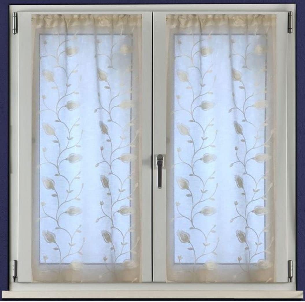 Passafinestra Per Cavo SAT Piatto 30 Cm, Connettori F Placcati Oro, Adesivi Inclusi, Bianco – Set Da 2